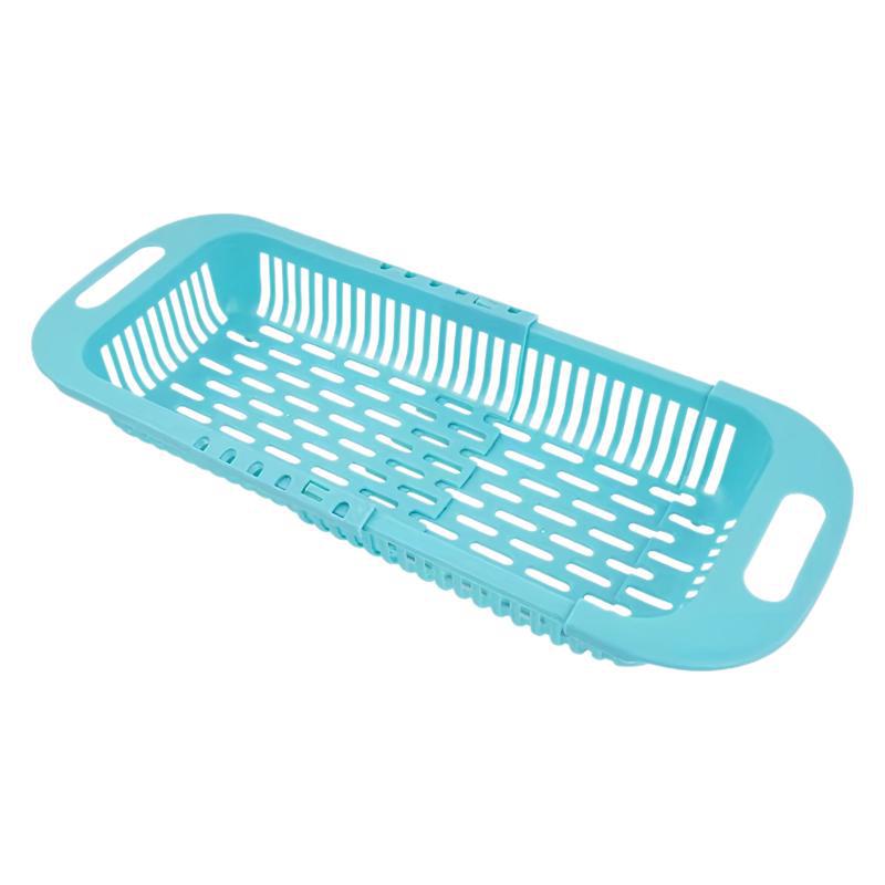 Retractable Draining Basket Draining Vegetable and Fruit Basket Household Kitchen Creative Sink Draining Rack Finishing Storage Basket